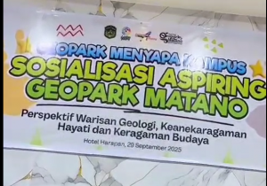 SOSIALISASI GEOPARK KAMPUS UNANDA PALOPO